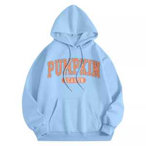 Sudadera con Capucha Extra Grande, Color Sólido, Unisex, Manga Larga, Felpa, 100% Algodón, Resistente al Viento, Ecológica, 300g - Product Image 4