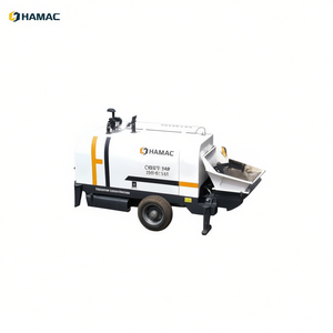 Pompe à béton Hamac 30m³/h, diesel, sur remorque, avec télécommande, à vendre - Product Image 2