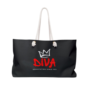 Diva Crown Weekender <b>Bag</b> Luxury Travel Tote Large Capacity <b>Overnight</b> Carryall Stylish Womens Weekend Handbag Gift <b>Bag</b> - Product Image 1