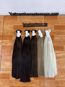 Extensions de cheveux raides Remy vietnamiens - 100% cheveux humains vierges, 100g, 8"-40" Vente en gros - Product Image 2