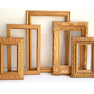 แต่งงานเวทีทองกรอบรูป/ล่าสุดงานแต่งงานฉากหลังแผง/แต่งงานไฟเบอร์แกะสลักกรอบ - Product Image 1