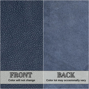 Craft Luxury Purses Wallets And Bags With Our Soft Dark Blue Pebble Grain Cowhide <b>Leather</b> Perfect For All Premium Design Project - Product Image 4