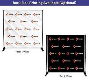 Bannière personnalisée pour événements, tapis rouge, toile de fond photo, impression sur vinyle et tissu - Product Image 4