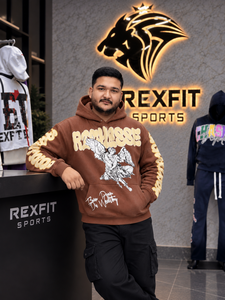 Custom <b>Men</b> <b>Zip</b>-<b>Up</b> Hoodie Oversized Streetwear <b>Fleece</b> Sweatshirt Winter Digital Printing 100% Cotton Eco-Friendly Kangaroo Pocket - Product Image 2