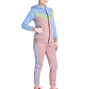 OEM Service Low MOQ Custom Logo Design Wholesale Tracksuits For Women Hot Sale Durable Material Breathable Women Tracksuit - Product Image 3