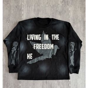 Camiseta de Manga Larga con Diseño o Logotipo Personalizado, Camiseta Informal de Cuello Redondo para Hombre, Estampada en Algodón, Talla Grande, Roja, Rosa, Negra - Product Image 1