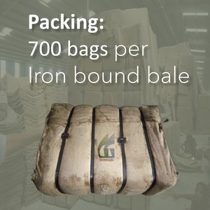 Sacs en jute de 37x26,6 pouces, 500g, pour l'emballage des pignons de pin, sacs de qualité alimentaire agricole, fabricants Goodman Global Bangladadsh - Product Image 3