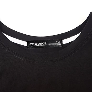 Camiseta de algodón de manga corta con cuello redondo y corte regular para hombre con logo estampado de mono - Product Image 3