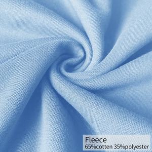 Sweat-shirt à capuche en molleton éponge pour femme, ensemble court avec poche kangourou et cordon de serrage, Logo personnalisé - Product Image 6