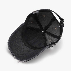 Gorra de Béisbol de Mezclilla Desgastada, Unisex, Estilo Vintage, 6 Paneles, Ajustable, para Uso Casual, Talla Única para Adultos - Product Image 4