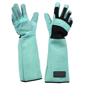 Gants de sécurité en cuir de vachette pleine fleur et néoprène de haute qualité, anti-coupure, anti-vibration, avec manchette de sécurité, pour soudure industrielle - Product Image 2