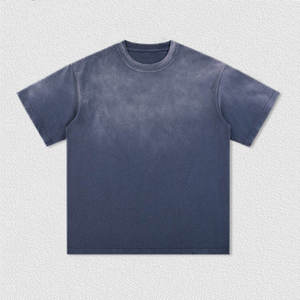 T-shirt décontracté unisexe 100 % coton, coupe ample, confortable pour tous les jours, streetwear, anti-plis, séchage rapide, manches courtes - Product Image 2