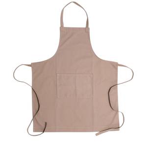 Tablier de chef en toile, taille ajustable, style classique, tenue de travail de cuisine avec poches - Product Image 4