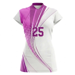 Uniforme de Voleibol de Secado Rápido y Transpirable para Mujer, Material de Poliéster, Uniforme de Voleibol al por Mayor - Product Image 3
