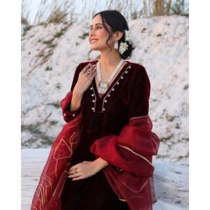 Ensemble de costume en velours peint Temple - Taille XS - Product Image 2