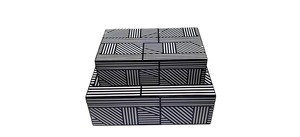 ILAHI's Bone Inlay <b>Drawer</b> Modern Design Agate Detailing <b>Storage</b> Portable Home Furniture - Product Image 2