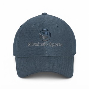 Casquette classique décontractée 100% polyester, casquette de baseball personnalisée brodée, casquette pour hommes et femmes, casquette de baseball bleue avec logo brodé - Product Image 1