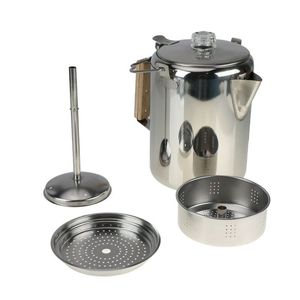 12-Tassen-Edelstahl-Perkolator – Langlebiges Kochgeschirr für Camping & Zuhause - Product Image 4