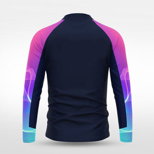 Veste de coach légère pour homme, 1/4 zip, en nylon et polyester, imperméable, coupe-vent, sport, extérieur, décontractée, patchwork - Product Image 6