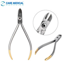 Kit d'instruments de diagnostic manuel en acier inoxydable de haute qualité pour orthodontie, avec speculums auriculaires, crochets sertissables TC et pince de fixation métallique CE - Product Image 6