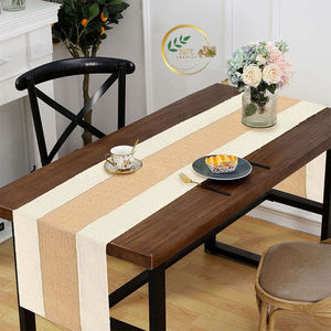 Premium Natural Jute <b>Table</b> <b>Runner</b> – Rustic Handmade <b>Table</b> Cover for <b>Dining</b> <b>Table</b>, Kitchen and Event Decoration - Product Image 2