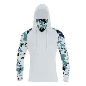 Camisa de Pesca con Capucha Personalizada UPF 50 de Manga Larga para Hombre, Anti-UV, Secado Rápido, Sublimación, Poliéster - Product Image 2