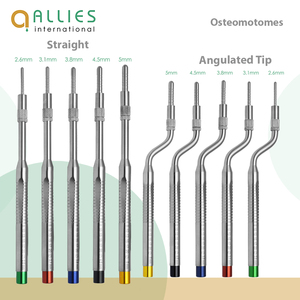 Osteótomos y raspadores manuales de acero inoxidable personalizados |   Herramientas Quirúrgicas de Osteotomía Reutilizables de Alta Calidad para Corte Óseo - Product Image 1
