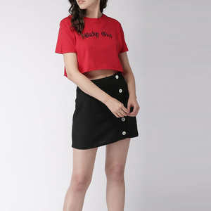 Camiseta de Mujer Ecológica, Personalizable, con Estampado Gráfico, de Algodón, Casual, de Manga Corta, Secado Rápido, Transpirable, para Primavera - Product Image 4