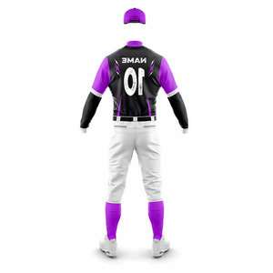 Teamwear Club Embroidered Letters Uniform <b>Baseball</b> Club Player Uniform Softball Sports Breathable Solid Color Blank Uniform - Product Image 6