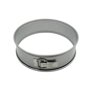 Molde redondo para pastel de 26.6 cm (10.4 pulgadas) con base desmontable, revestimiento antiadherente duradero para hornear pasteles. - Product Image 5