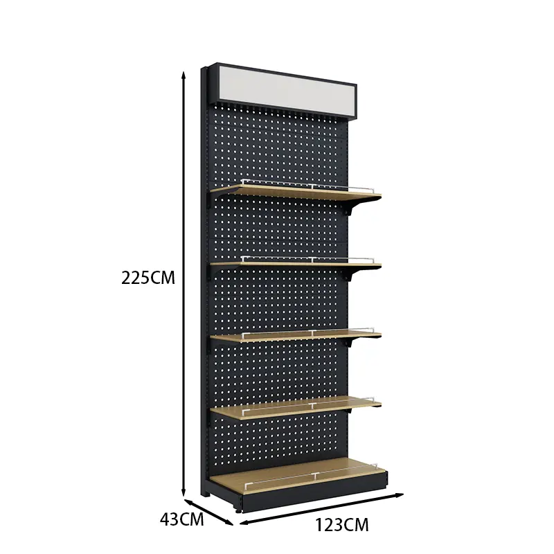 Exquisite Supermarket Design gondola shelving retail store display shelves