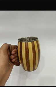 Chope à bière en pierre au design classique, idée cadeau pour les fêtes, emballage en boîte cadeau - Product Image 4