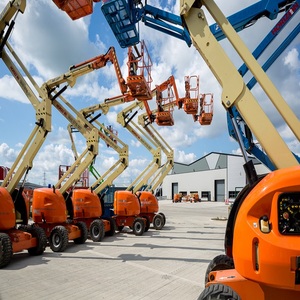 Superior Quality Self Propelled Cherry Picker With Telescopic Boom Lift Range From 12m To 20m Ideal For <b>Elevated</b> Work Platforms - Product Image 2