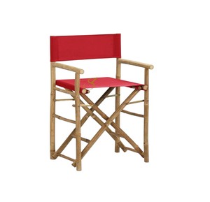 Heavy Duty Bamboo Dining <b>Chair</b> Folding <b>Director</b> <b>Chair</b> Canvas Makeup <b>Chair</b> For Outdoor Event Wedding Party Eco Garden <b>Chair</b> - Product Image 1