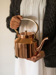 Tetera de Cobre de Calidad Premium con Tapa para Preparación de Té de Hierbas, Elegante para Servir y Decorativa para la Mesa - Product Image 4