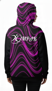 เสื้อฮู้ดดี้โอเวอร์ไซส์สไตล์คนเมือง พิมพ์ลายแบบ Sublimation ทั่วตัว สำหรับแบรนด์แฟชั่นไลฟ์สไตล์ลำลอง - Product Image 3