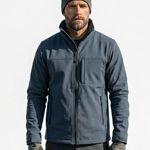 Fully Customized Printing <b>Men</b> Softshell <b>Jacket</b> for Outdoor Usage Comfortable Fit Latest Arrival <b>Men</b> Softshell <b>Jacket</b> OEM - Product Image 3