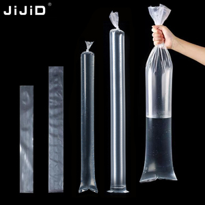 JIJID-Sacs d'affiches longs et étroits, plats et ouverts, pochettes en plastique imperméables pour le stockage des tubes, sac à manches résistant à l'eau - Product Image 1