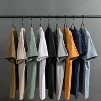 T-shirt décontracté pour homme, coupe classique, manches courtes, col rond, vert uni, séchage rapide, jersey 180g, 100% coton, devant vierge pour transfert thermique