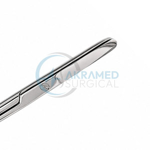 Ciseaux à pansements de 12 cm, instrument médical chirurgical en acier inoxydable pour soins infirmiers - Product Image 4
