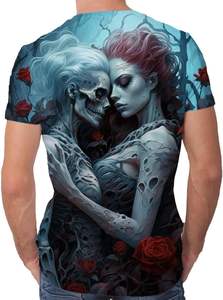 เสื้อยืดผ้าฝ้าย100% สำหรับผู้ชายแบบกำหนดเองโลโก้ตามสั่งใหม่สไตล์ทางการแฟชั่น - Product Image 2