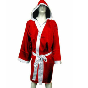 Bata de Boxeo de Satén Personalizada con Bordado y Sublimación, Ropa Profesional para Noches de Combate, Gimnasio, Boxeo y Karate - Product Image 3