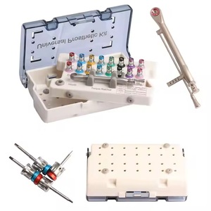Golden Crest Industries 16 PCS Manual Dental Implant <b>Torque</b> Wrench Kit Universal Prosthetic Hex Screwdriver <b>Set</b> - Product Image 1