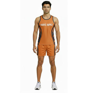 Uniforme Profesional Personalizado para Equipo de Atletismo, Jersey y Pantalones Cortos Sublimados de Alta Calidad, Uniforme de Atletismo de Secado Rápido - Product Image 1