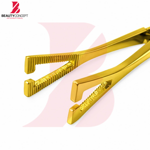 Meilleur produit 2026, nouvelle tendance, couleur dorée, service OEM ODM, fabrication sur mesure, pinces à piercing en acier inoxydable de qualité supérieure - Product Image 6