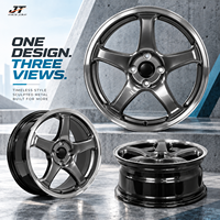 Jantes forgées monobloc à cinq branches avec lèvre polie 18-22 pouces 5x112 5x114.3 VIW-188 pour BMW Audi Mercedes-Benz