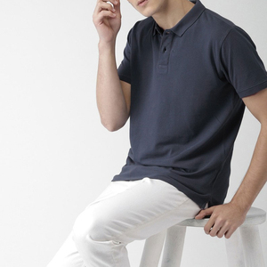 Camiseta Casual de Manga Corta para Hombre, Tejido Sólido, Transpirable, Hecha a Medida, Precio Directo de Fábrica, Tela de Alta Calidad - Product Image 3