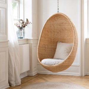 Best deal rattan cocoon swing chairs high quality <b>egg</b> <b>basket</b> pod seat weaving hanging chair - Product Image 3