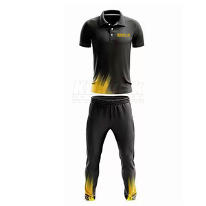 ชุดคริกเก็ตโพลีเอสเตอร์ทรงแอธเลติก น้ำหนักเบา ระบายอากาศได้ดี สำหรับนักกีฬาอาชีพ ใช้ในการฝึกซ้อมและการแข่งขัน - Product Image 4