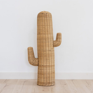 <b>Large</b> rattan cactus braided room decor organizer cheap price display ornament & <b>storage</b> <b>basket</b> - Product Image 1